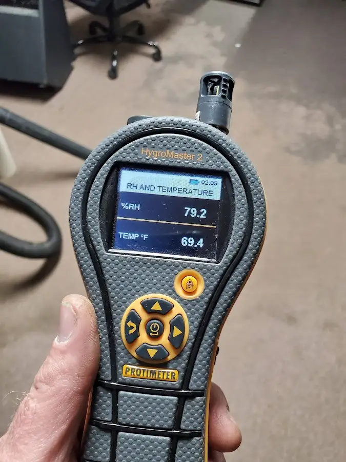 Moisture meter humidity assessment for Mold Remediation & Removal in Douglasville